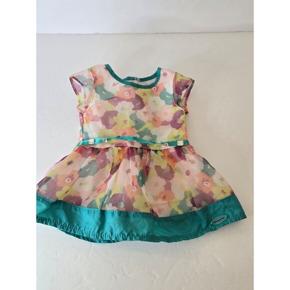 American Girl Bright Blooms Dress and shoes - Picture 3 of 8